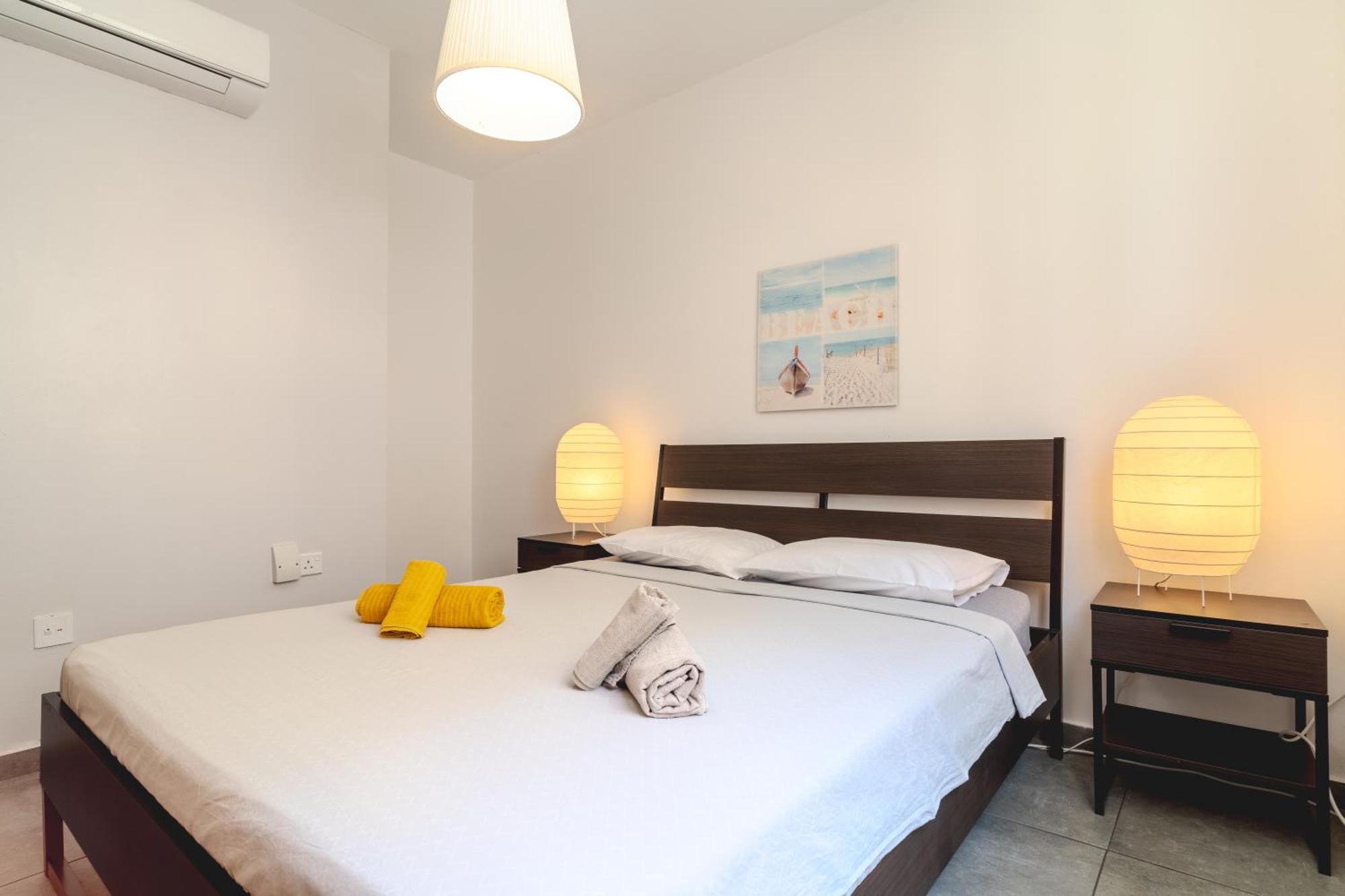 Kave Blue Mackenzie 1 Bdr Flat With Pool Apartman Lárnaka Kültér fotó